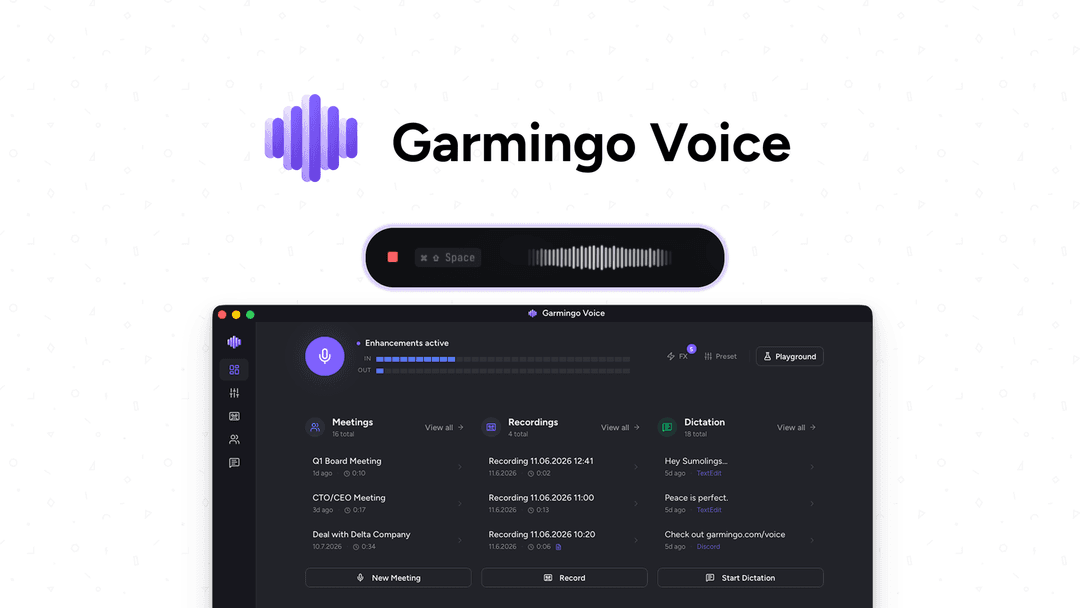 Garmingo Voice