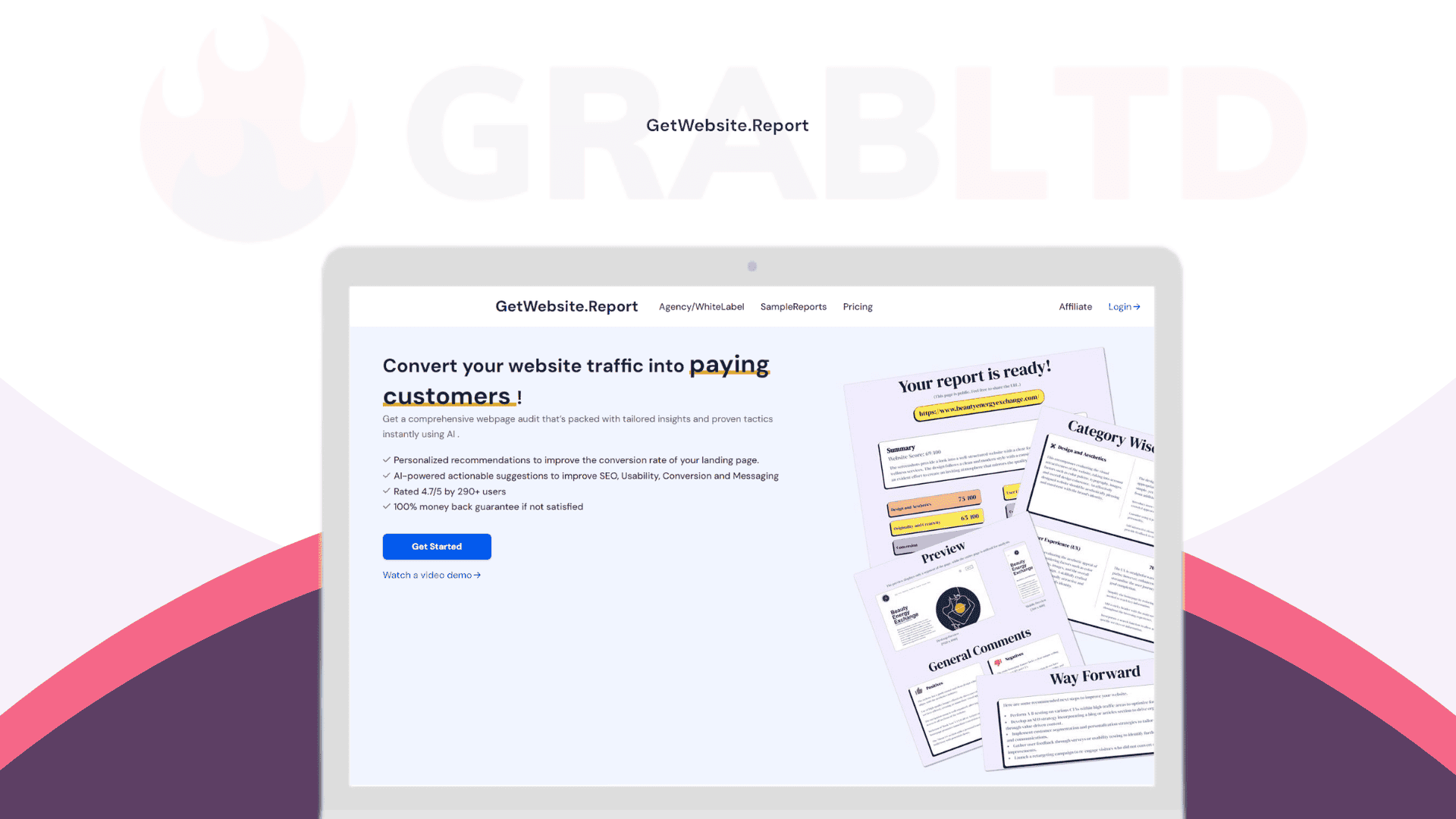 GetWebsiteReport