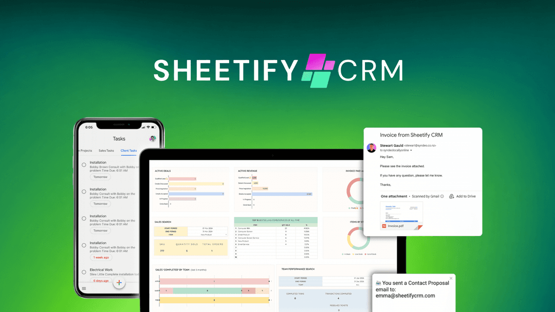 Sheetify CRM