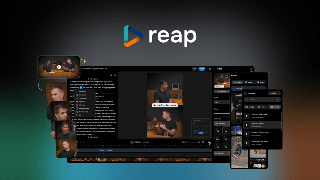 reap - Plus Exclusive
