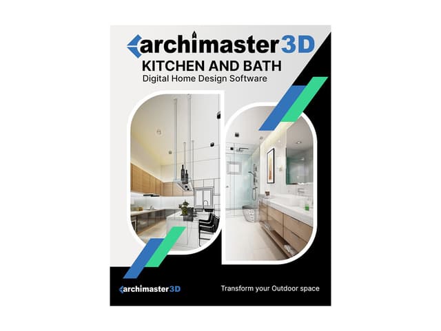 ArchiMaster 3D Kitchen & Bath Software for Windows