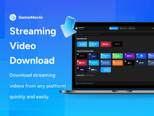 SameMovie All-In-One Video Downloader