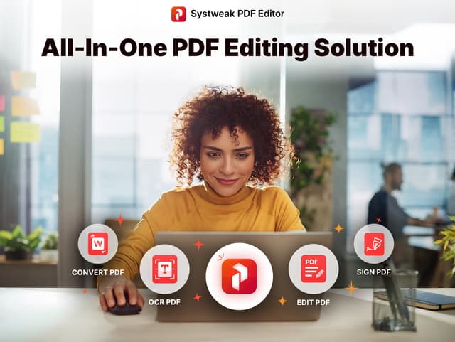 Systweak PDF Editor Pro