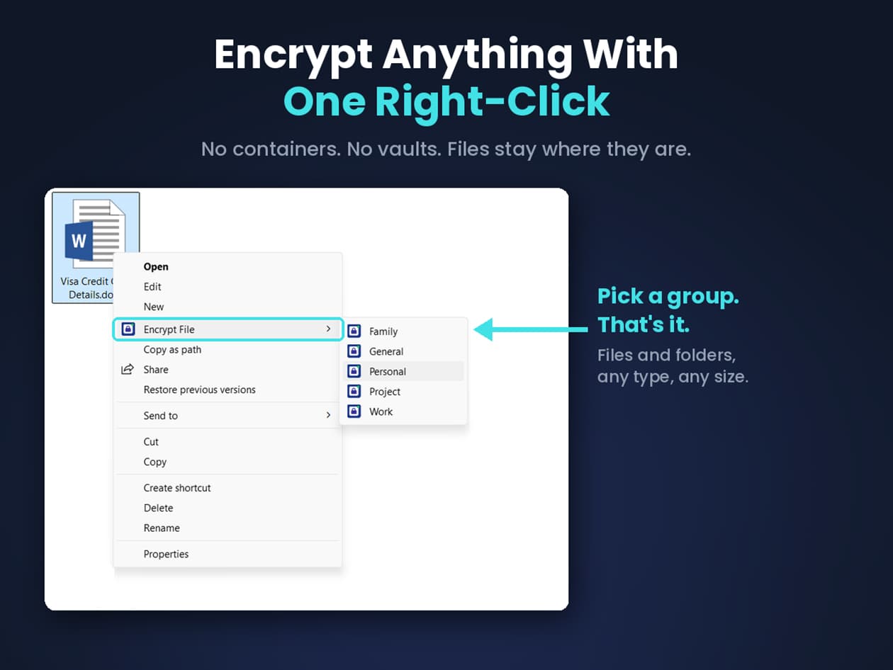 EncryptPro Personal Plan for Windows