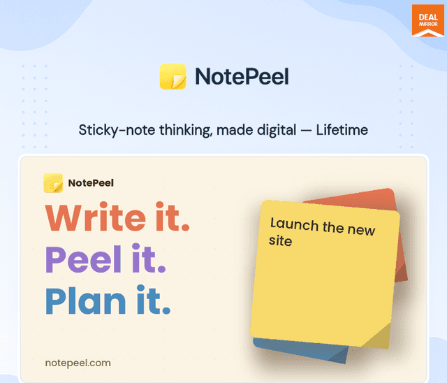NotePeel Pro