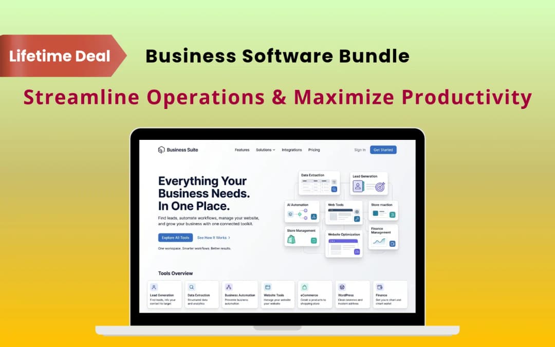 7 In 1 Business Software Bundle