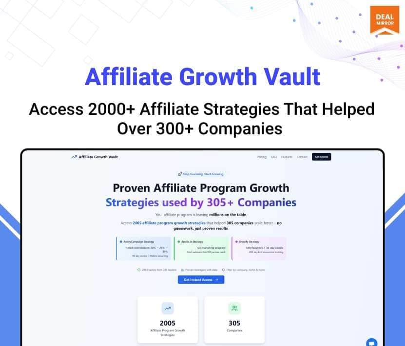 Affiliate Growth Vault