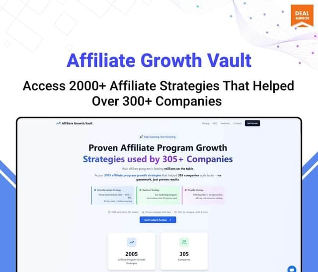 Affiliate Growth Vault
