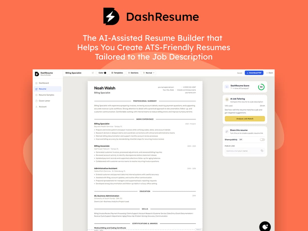 DashResume
