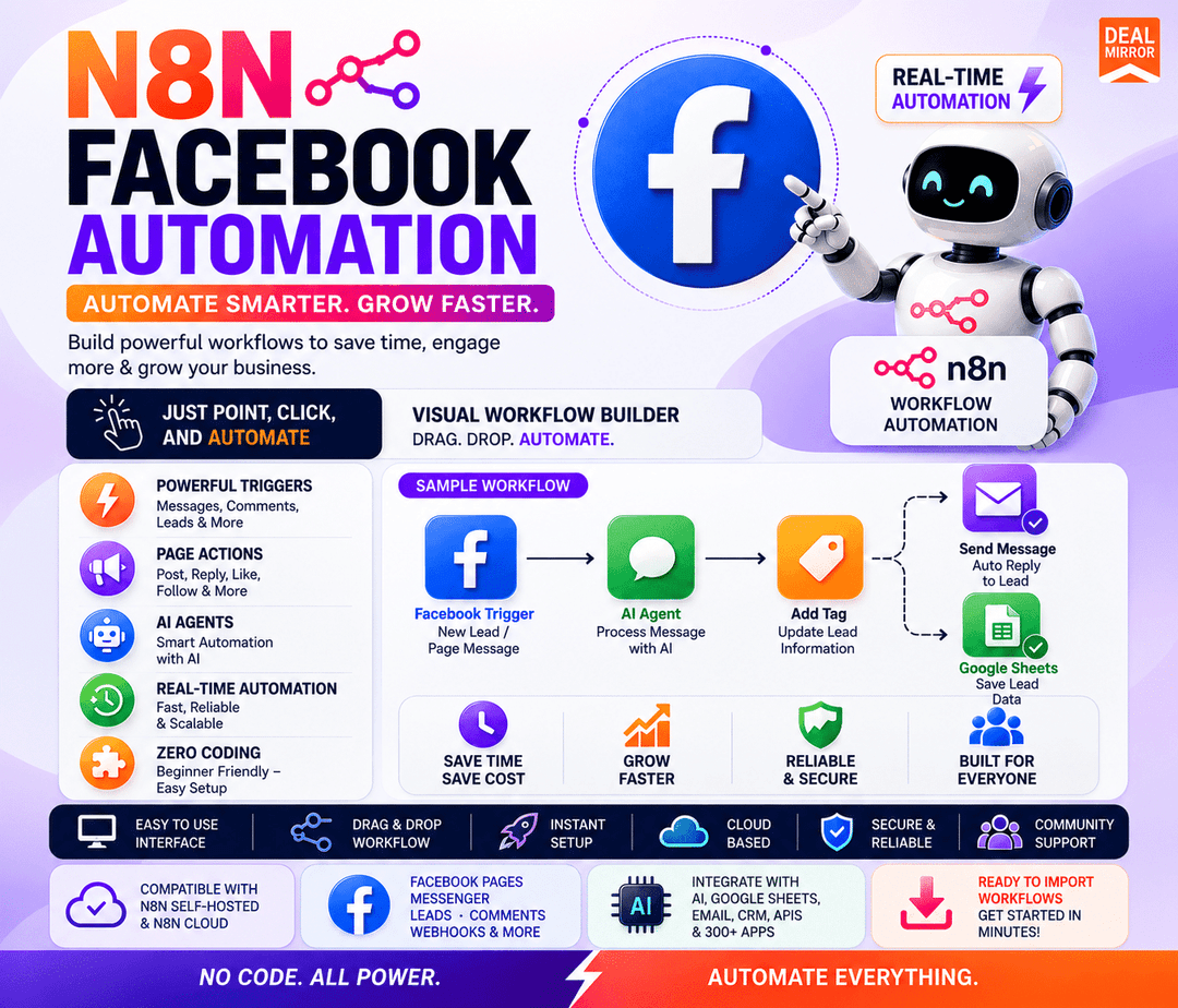 N8N Facebook Automation Template