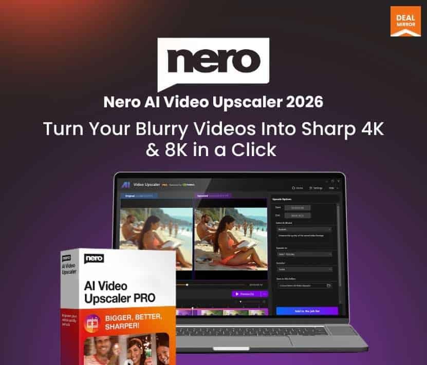 Nero AI Video Upscaler 2026