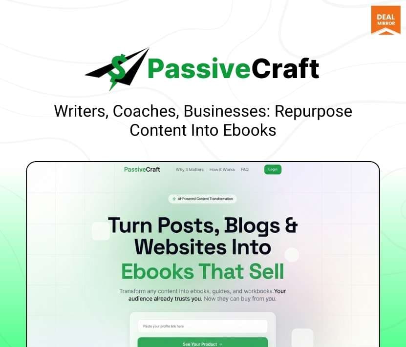 PassiveCraft