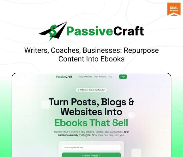 PassiveCraft