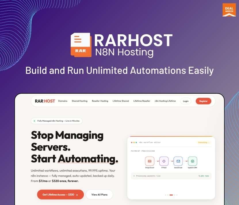 RARHOST N8N Hosting