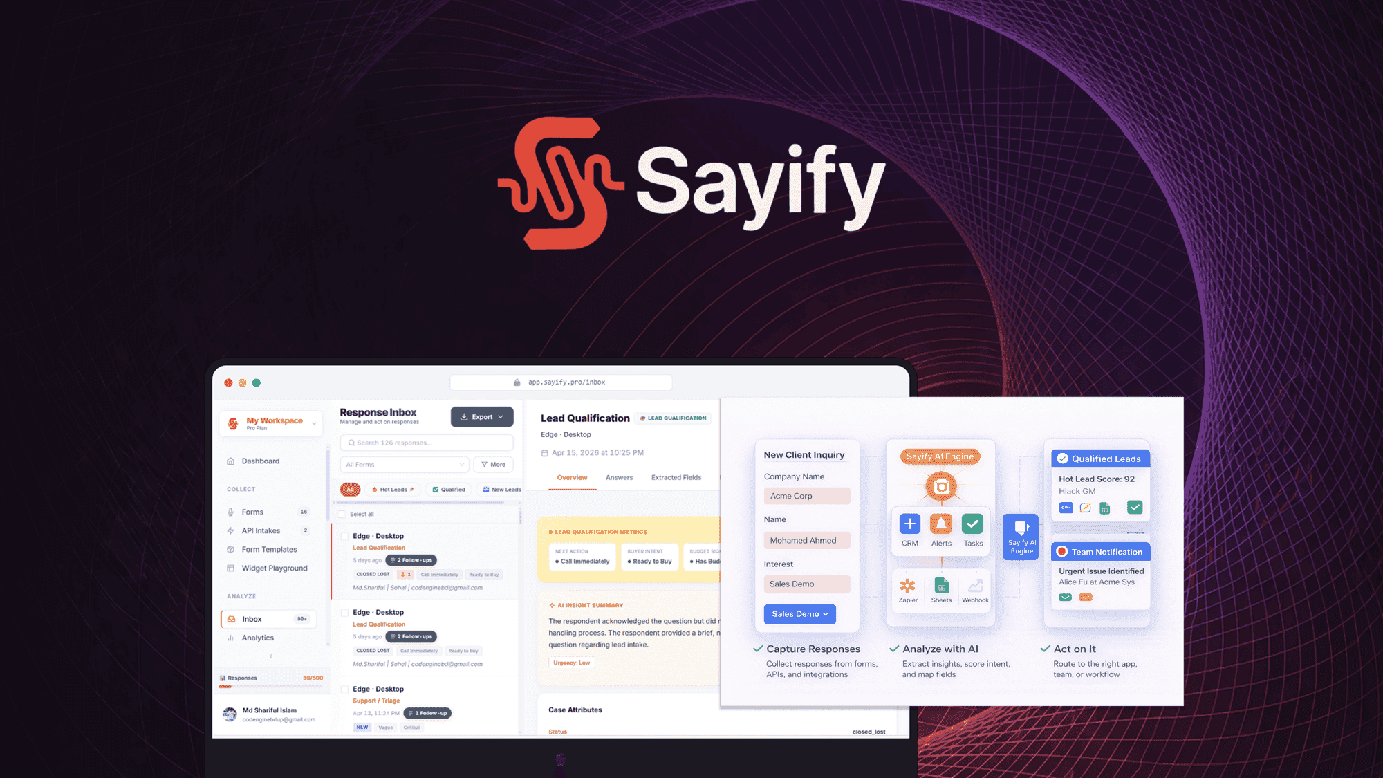 Sayify - Plus Exclusive