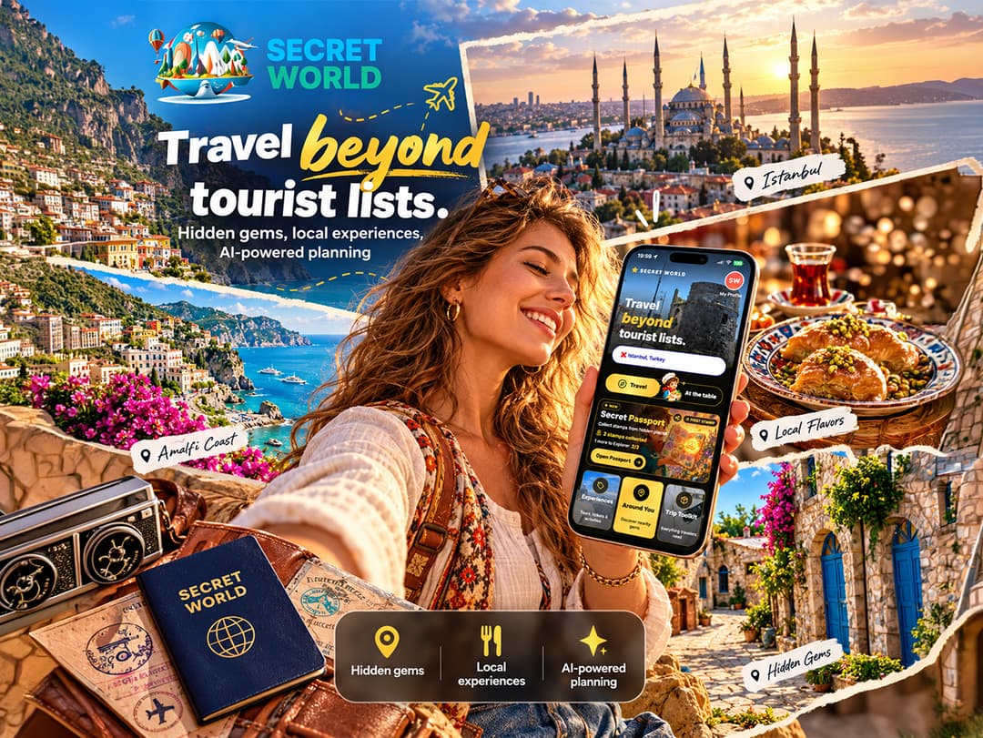 Secret World Travel Guide App Premium Plan