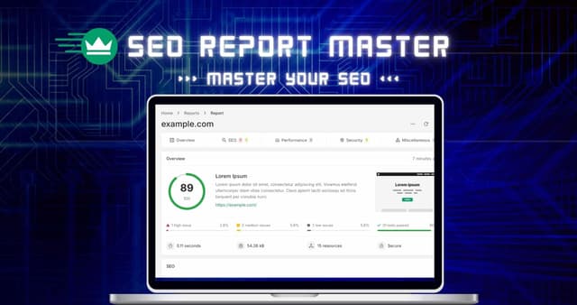 SeoReportMaster Lifetime Deal | One-stop SEO audits, projects, and white-label reports