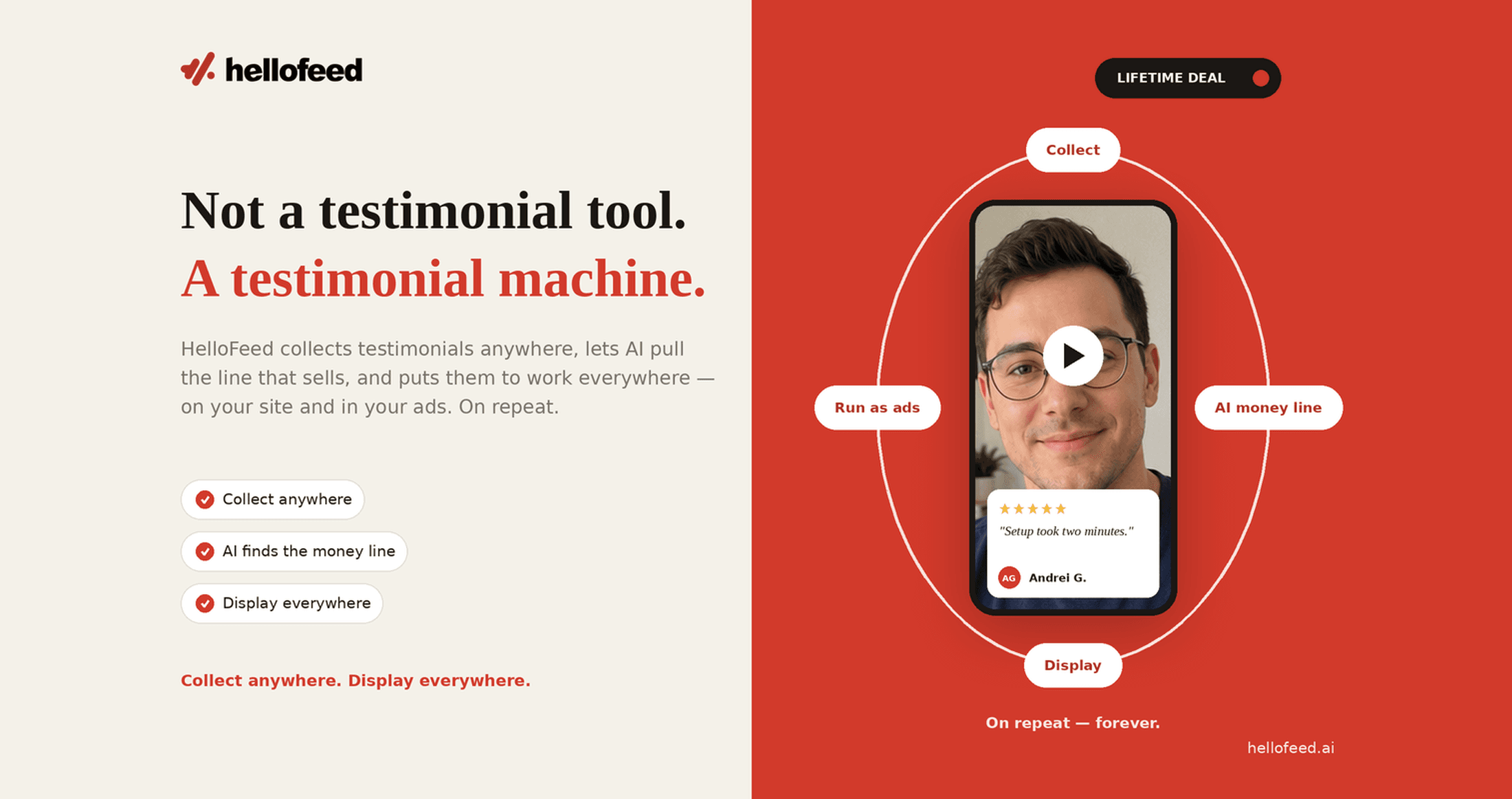 HelloFeed lifetime deal