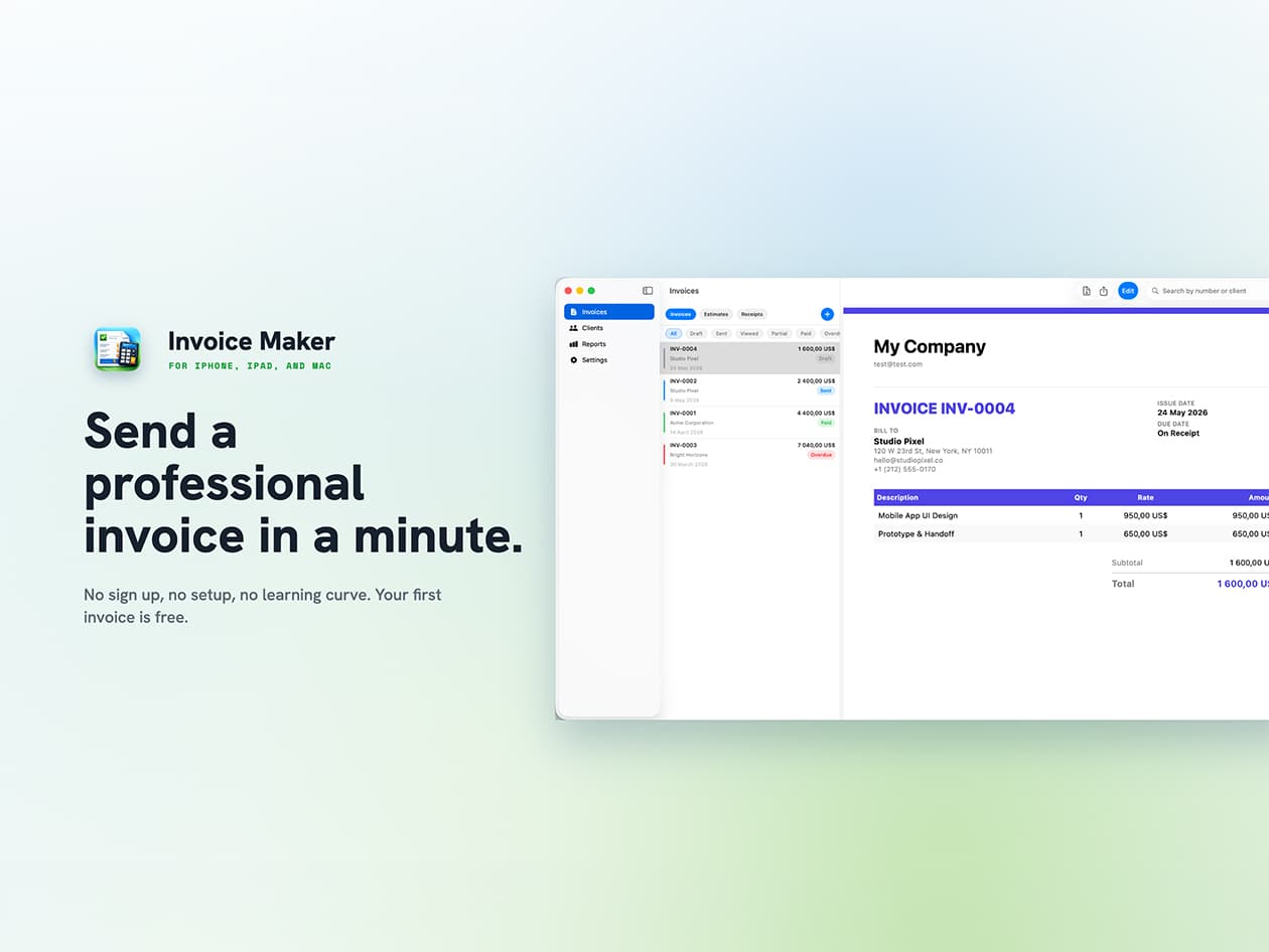 AI Invoice Maker