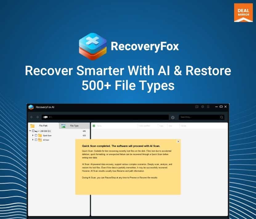 RecoveryFox AI — DealMirror lifetime deal