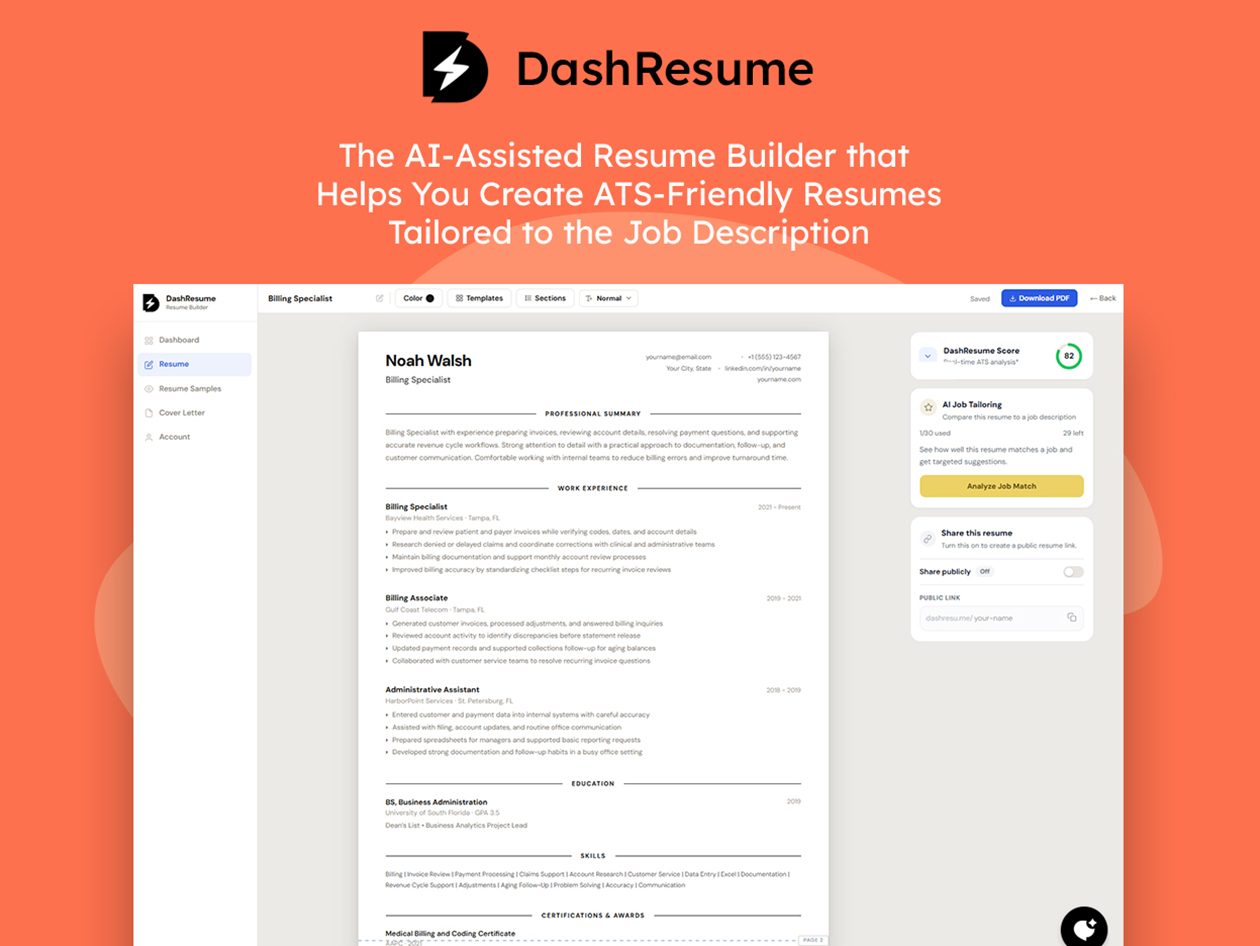 DashResume — StackSocial lifetime deal
